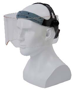 X-ray protection mask (half size)